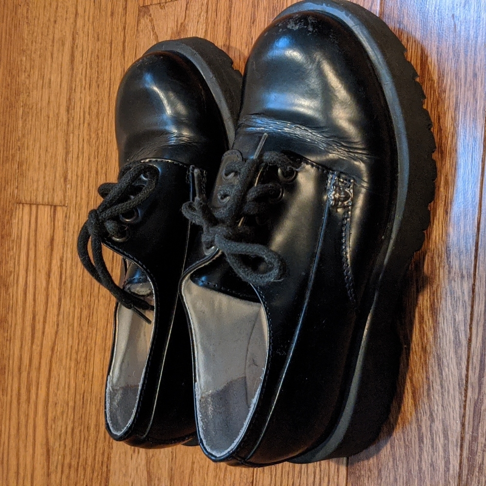 Young Versace boy dress shoes